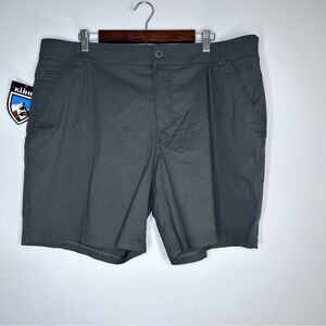 NWT KUHL Resistor Light 8" Men's Carbon Gray Shorts Size 40 Outdoor Hiking Camp
